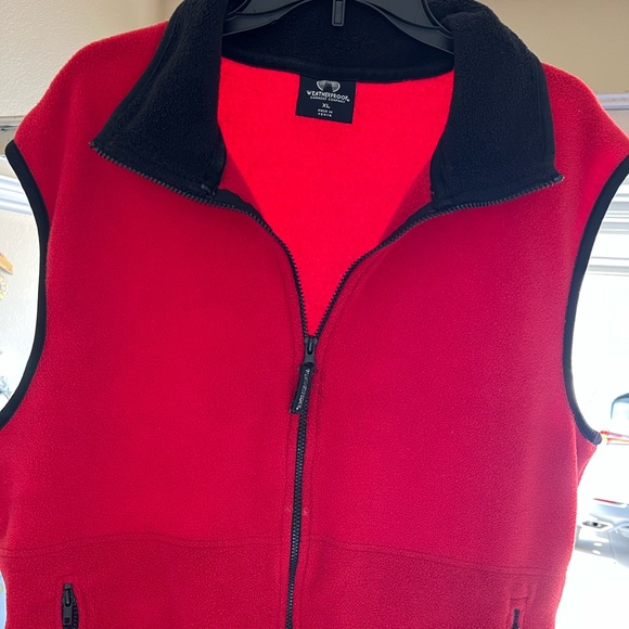 Unisex Sleeveless weatherproof fleece with pockets XL - Picture 2 of 8